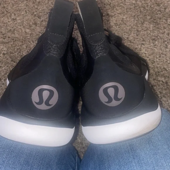 lululemon athletica Black and White Athletic Shoes - Picture 2 of 2